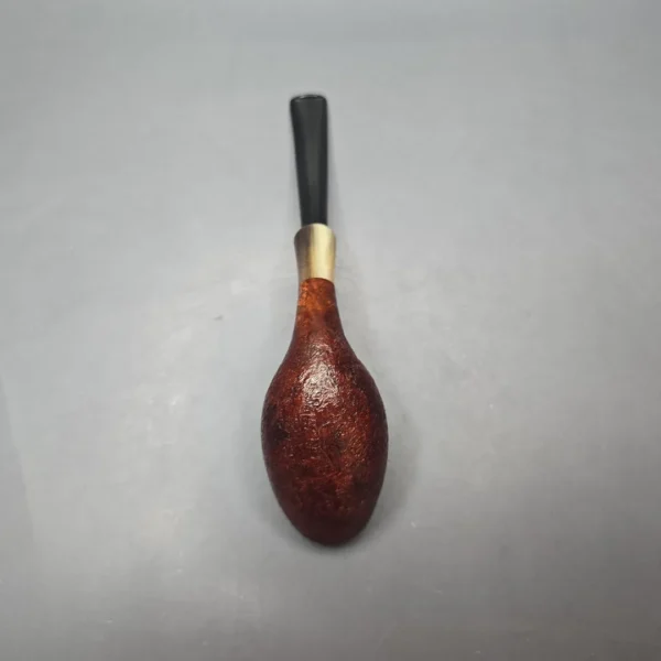 MBSD Briars Modern Masters 3 Sandblasted Tulip w/ Faux Horn Handmade Briar Pipe, New - Image 11