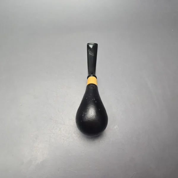 MBSD Briars by Piero Vitale Black Sandblasted Brandy w/ Boxwood, Briar Pipe, New - Image 10