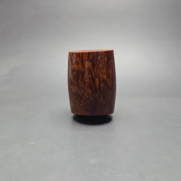 James Upshall A Grade EXL Smooth Poker Estate Briar Pipe, Unsmoked - Image 3