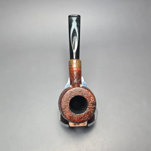 4th Generation (by Ascorti) Forza Nebbiolo 1931 Sandblasted Apple Estate Briar Pipe, Unsmoked - Image 9