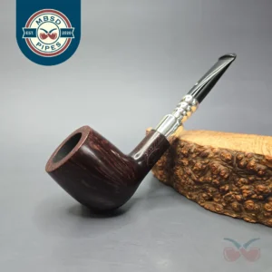Dunhill 2007 Bruyere 3103 Smooth Silver Spigot Estate Briar Pipe, English Estates