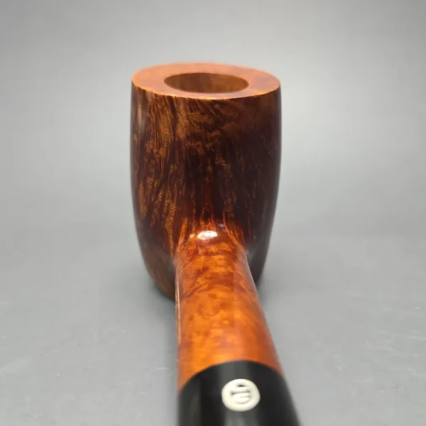James Upshall A Grade EXL Smooth Poker Estate Briar Pipe, Unsmoked - Image 5