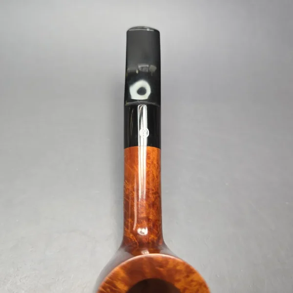 James Upshall A Grade EXL Smooth Poker Estate Briar Pipe, Unsmoked - Image 9
