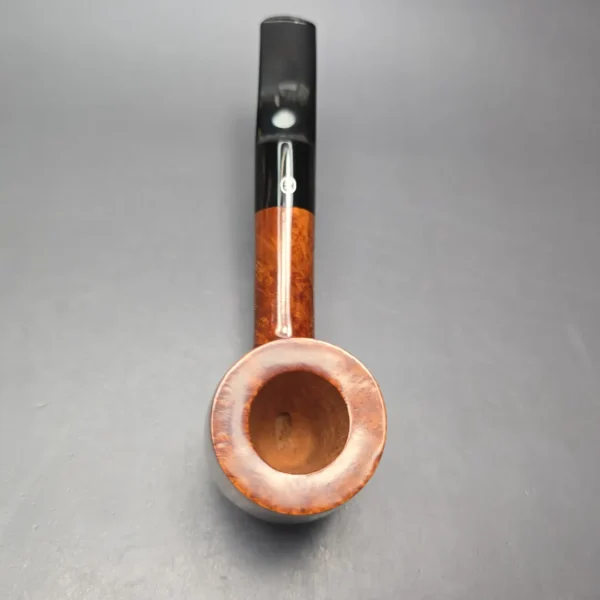 James Upshall A Grade EXL Smooth Poker Estate Briar Pipe, Unsmoked - Image 8
