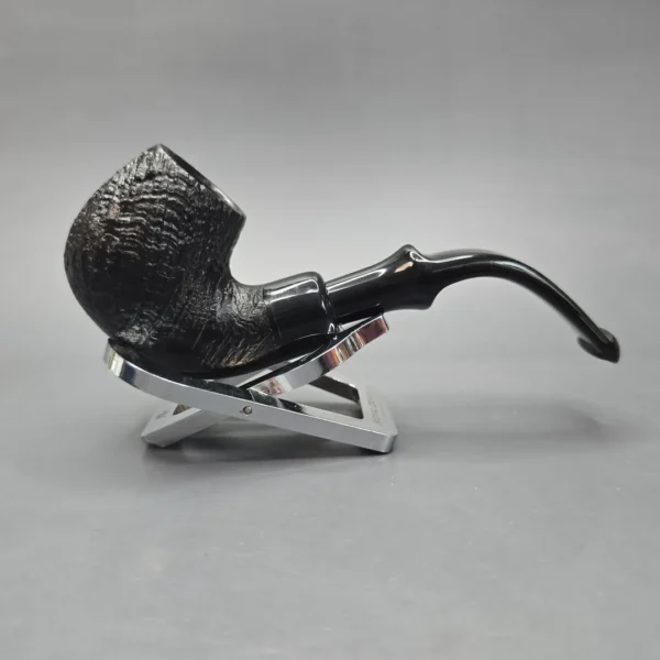 Peterson 2025 Halloween Pipe 314 Sandblasted Bent Billiard Briar Pipe, New - Image 13
