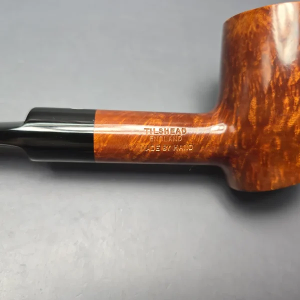 James Upshall A Grade EXL Smooth Poker Estate Briar Pipe, Unsmoked - Image 12