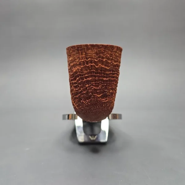 Pipe Tristan Partially Sandblasted Dublin with Bocote (New) - Image 3