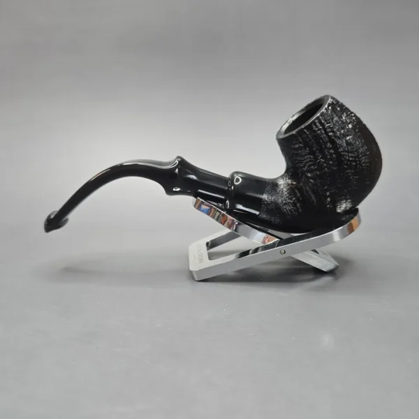 Peterson 2025 Halloween Pipe 314 Sandblasted Bent Billiard Briar Pipe, New - Image 12