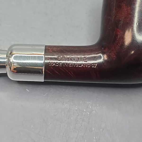 Dunhill 2007 Bruyere 3103 Smooth Silver Spigot Estate Briar Pipe, English Estates - Image 11