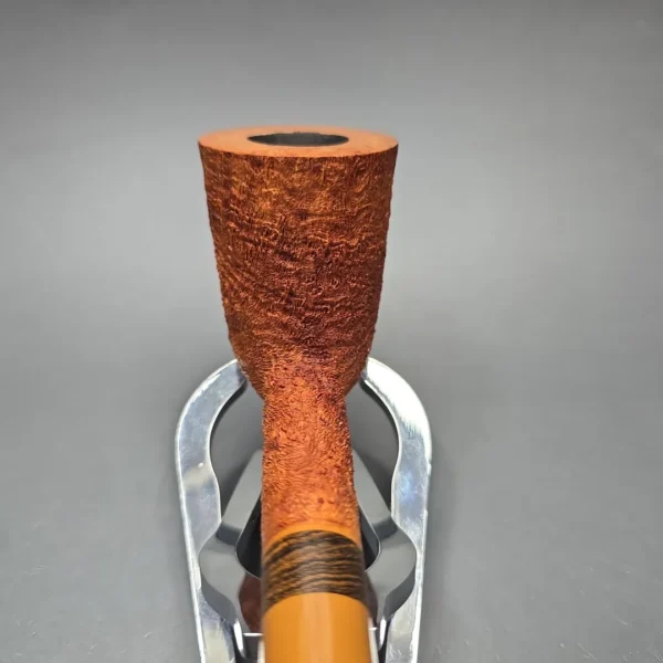 Pipe Tristan Partially Sandblasted Dublin with Bocote (New) - Image 6