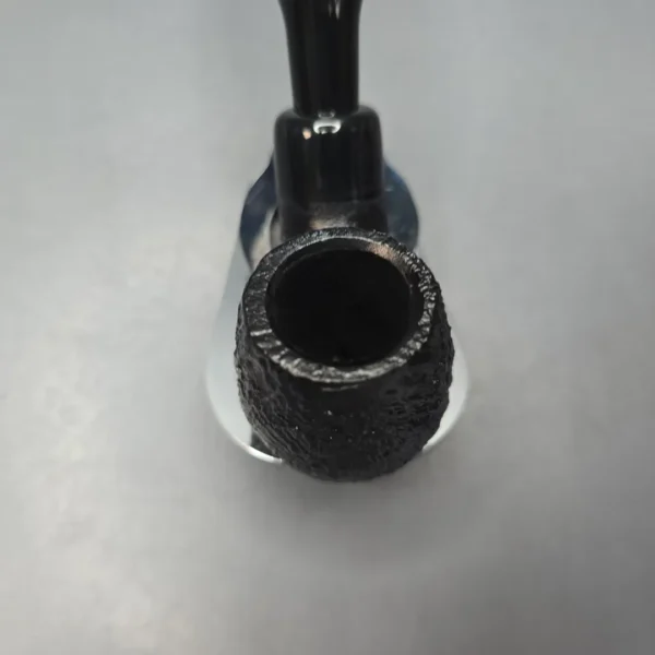Peterson 2025 Halloween Pipe 314 Sandblasted Bent Billiard Briar Pipe, New - Image 9