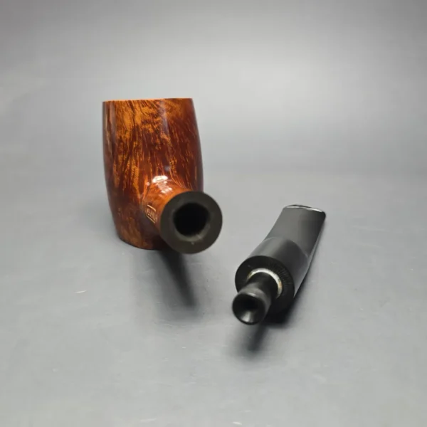 James Upshall A Grade EXL Smooth Poker Estate Briar Pipe, Unsmoked - Image 15
