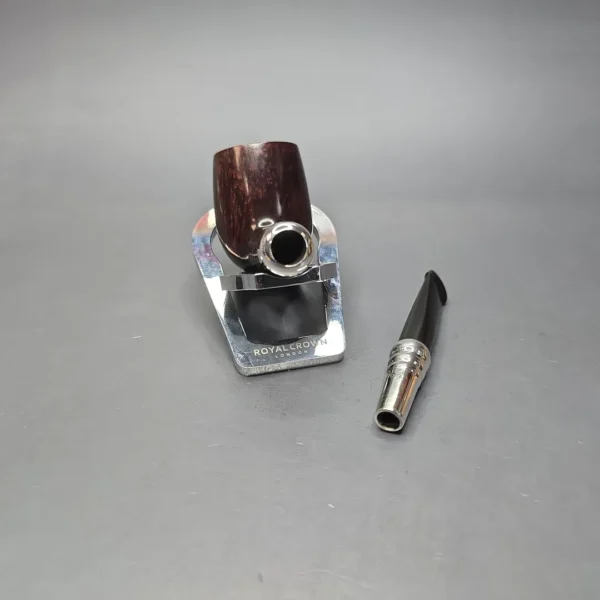 Dunhill 2007 Bruyere 3103 Smooth Silver Spigot Estate Briar Pipe, English Estates - Image 14