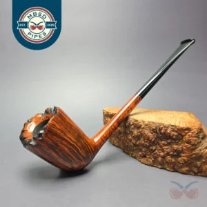 Walt Cannoy Cardinal House Langford Smooth Pencil Shank Dublin Handmade Briar Pipe, New