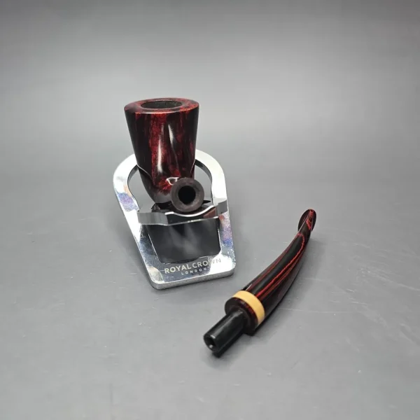 Herriot Pipes Smooth "Conic" Dublin with Boxwood (New) - Image 14