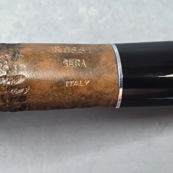 Rossi Sera 8803 Rusticated Lumberman Briar Pipe, New, 6mm - Image 11
