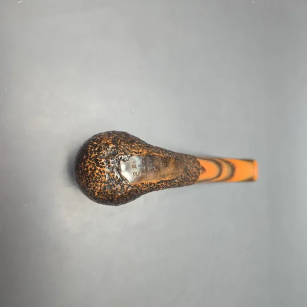 Savinelli Ol' Times Classic Rusticated Bent Billiard (6mm) (Estate) - Image 10