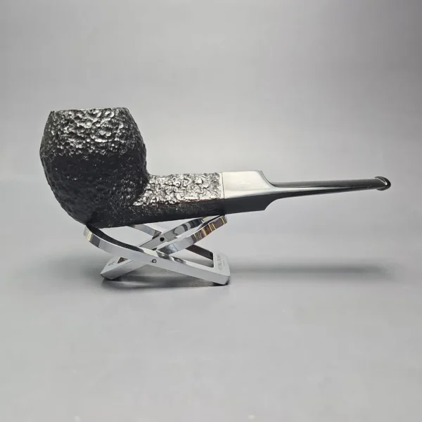 Savinelli Baronet Bruyere 310 EX Rusticated Bulldog Estate Briar Pipe, Unsmoked - Image 12