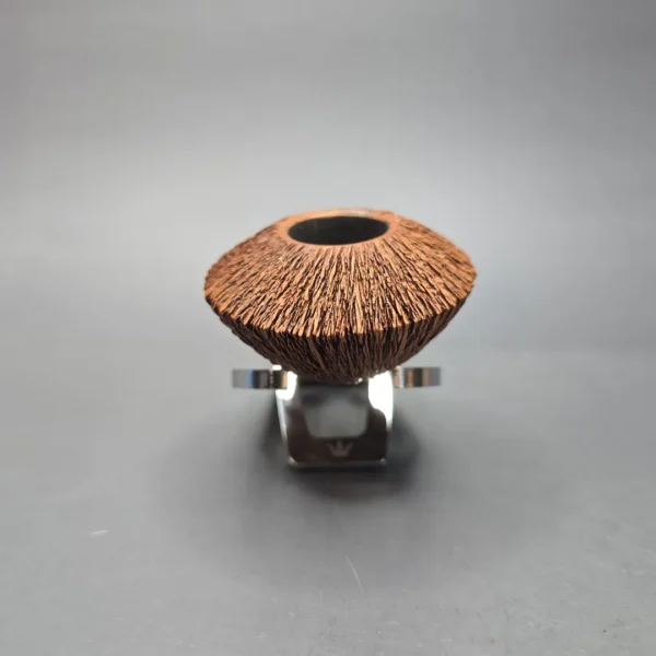Amorelli Penna di San Michelle Rusticated Bullcap Estate Briar Pipe, Italian Estates - Image 3