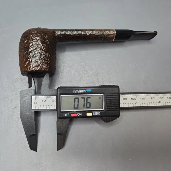 Rossi Sera 8803 Rusticated Lumberman Briar Pipe, New, 6mm - Image 13