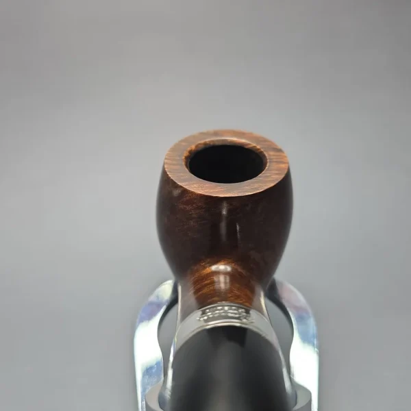 Peterson 160th Anniversary Pat. B Dark Smooth Bent Billiard Briar Pipe, New - Image 5