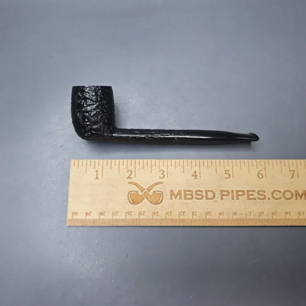 Rossi Mezzanotte 8801 Rusticated Canadian Briar Pipe, New - Image 12
