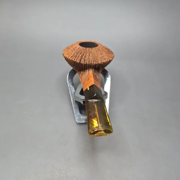 Amorelli Penna di San Michelle Rusticated Bullcap Estate Briar Pipe, Italian Estates - Image 5