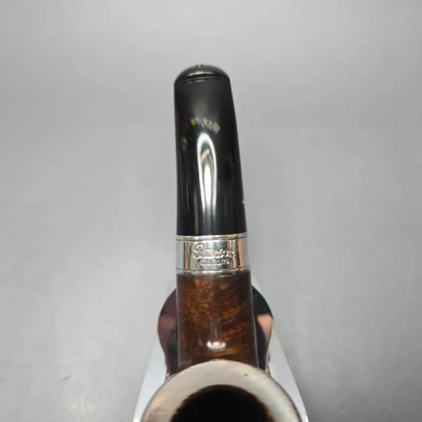 Peterson 160th Anniversary Pat. B Dark Smooth Bent Billiard Briar Pipe, New - Image 7