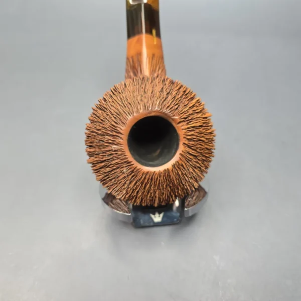 Amorelli Penna di San Michelle Rusticated Bullcap Estate Briar Pipe, Italian Estates - Image 6