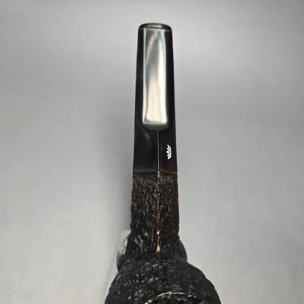 Savinelli Baronet Bruyere 310 EX Rusticated Bulldog Estate Briar Pipe, Unsmoked - Image 8