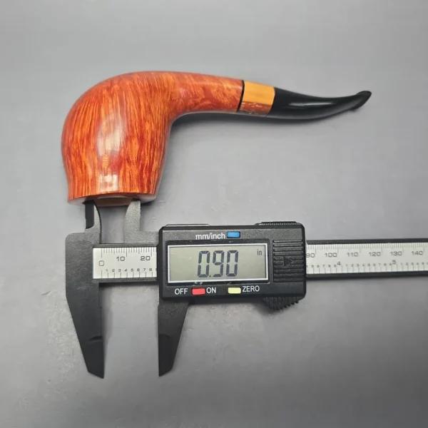Viprati 2012 VIP Limited Edition Smooth Zulu w/ Cocobolo Estate Briar Pipe, Unsmoked - Image 15