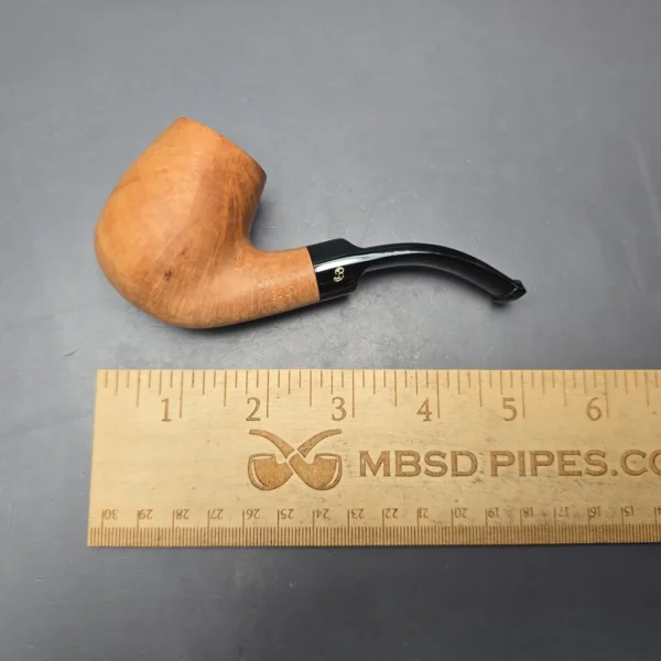 Big Ben Puur 018 Smooth Brandy Estate Briar Pipe, Unsmoked, 9mm - Image 3