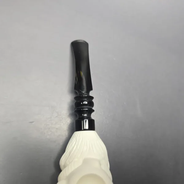 Kenan Claw and Egg Estate Block Meerschaum Pipe, Unsmoked - Image 8