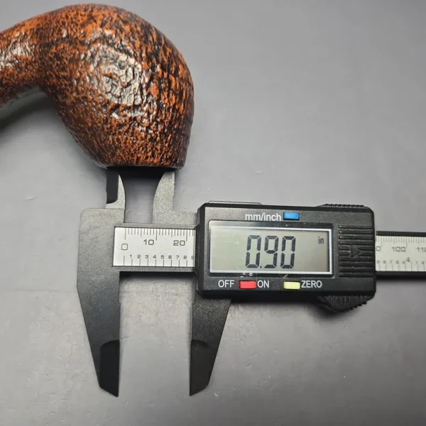 Stanwell (1990s-2009) Golden Danish 186 Sandblasted Brandy Estate Briar Pipe, Unsmoked - Image 13