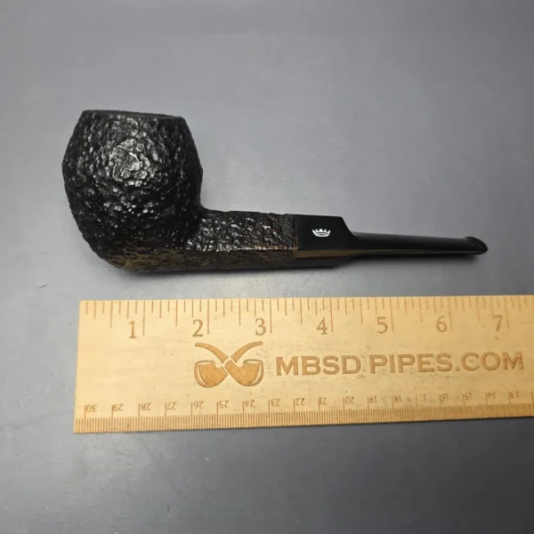Savinelli Baronet Bruyere 310 EX Rusticated Bulldog Estate Briar Pipe, Unsmoked - Image 3