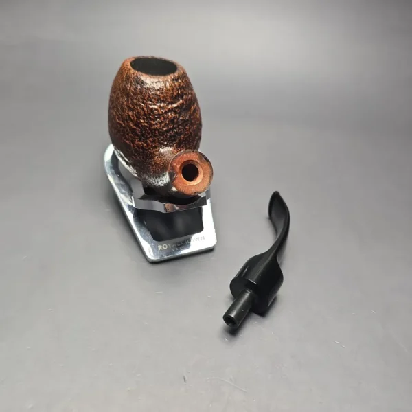Stanwell (1990s-2009) Golden Danish 186 Sandblasted Brandy Estate Briar Pipe, Unsmoked - Image 12