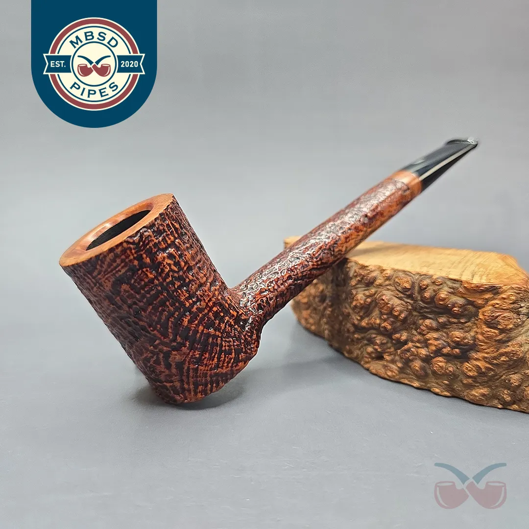 Ser Jacopo S2 Partially Sandblasted Long Shank Poker Sitter (Estate)