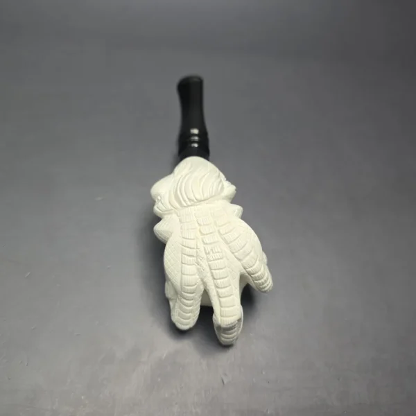 Kenan Claw and Egg Estate Block Meerschaum Pipe, Unsmoked - Image 10