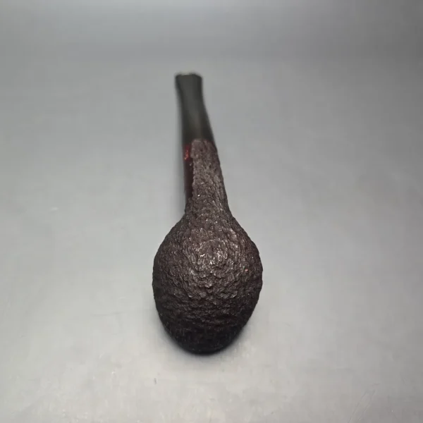 James Upshall Bark EXL Partially Rusticated Billiard Estate Briar Pipe, Unsmoked - Image 10