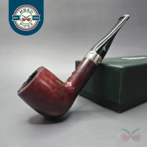 Peterson Jekyll & Hyde 106 Partially Rusticated Billiard Briar Pipe, New