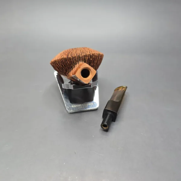Amorelli Penna di San Michelle Rusticated Bullcap Estate Briar Pipe, Italian Estates - Image 15