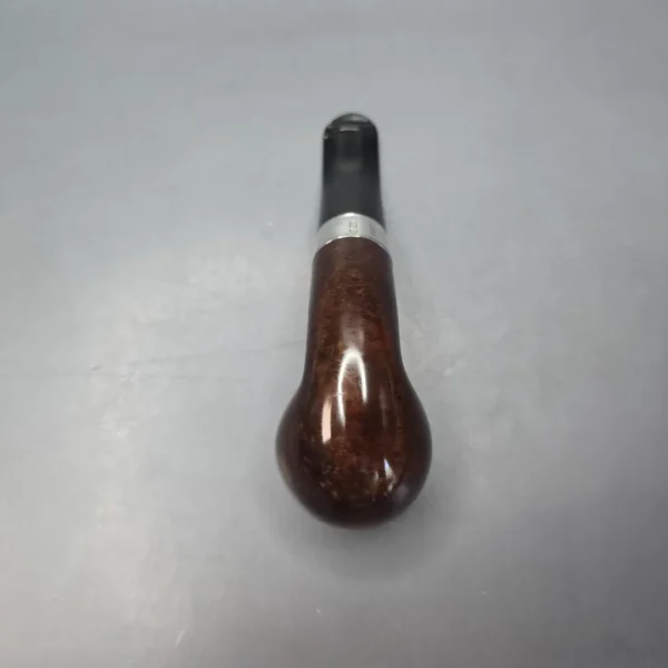 Peterson 160th Anniversary Pat. B Dark Smooth Bent Billiard Briar Pipe, New - Image 8