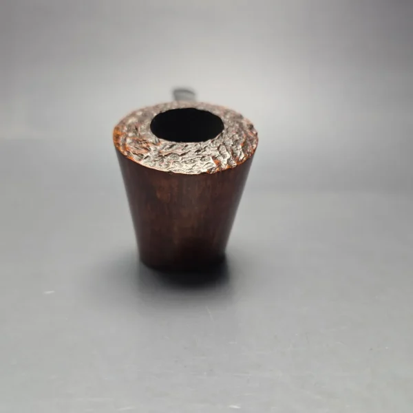 James Upshall A Grade EXL Smooth Poker Sitter Estate Briar Pipe, Unsmoked - Image 3