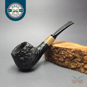 MBSD Briars by Piero Vitale Vintage Sandblasted Author with Olivewood (New)