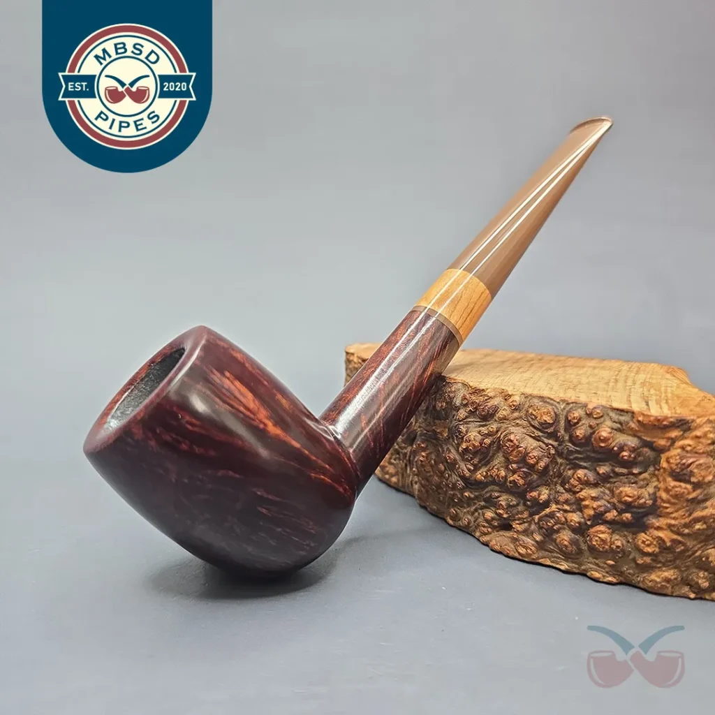 Pipe Tristan Smooth Contrast Billiard with Boxwood (New)