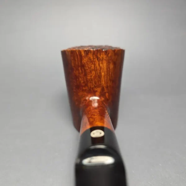 James Upshall A Grade EXL Smooth Poker Sitter Estate Briar Pipe, Unsmoked - Image 6