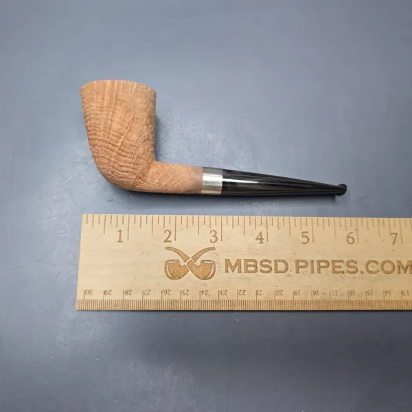 Pipe Tristan Natural Sandblasted Dublin with Silver (New) - Image 12