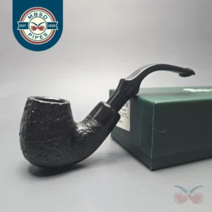 Peterson 2025 Halloween Pipe 312 Sandblasted Bent Billiard Briar Pipe, New