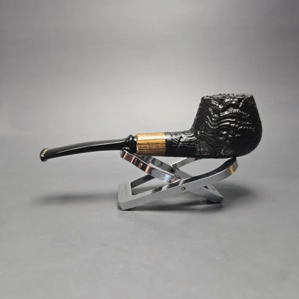 MBSD Briars by Piero Vitale Vintage Sandblasted Author with Olivewood (New) - Image 4