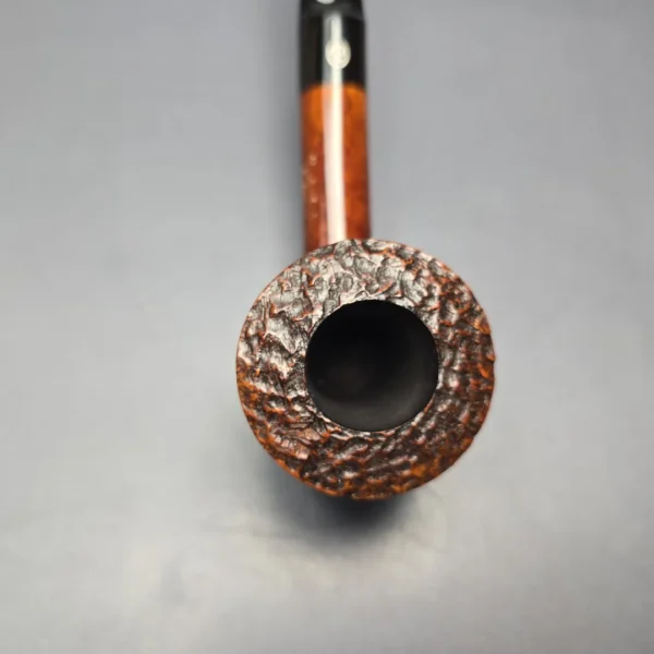 James Upshall A Grade EXL Smooth Poker Sitter Estate Briar Pipe, Unsmoked - Image 7